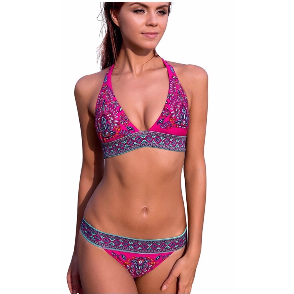 Boho Paisley Retro Bikini - Picture 3 of 5